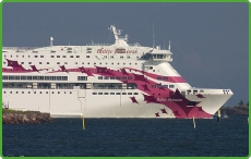 Part of the Tallink Ferry Fleet MS Baltic Princess