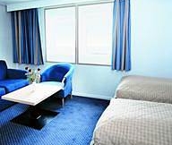 A typical Cabin in a DFDS Cruise Ferry