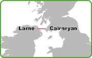 Cairnryan Larne Route