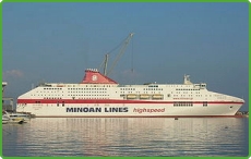 Minoan Lines Ferry Cruise Europa