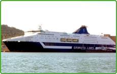 Part of the Grimaldi Lines Ferry Fleet Cruise Roma