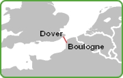 Dover Boulogne Route