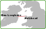 Dun Laoghaire Holyhead Route
