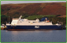 P&O Irish Sea Ferry European Causeway