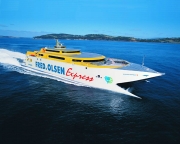 A High Speed Catamaran Ferry Operated by Fred Olsen Express