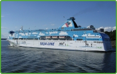 Part of the Silja Line Ferry Fleet MS Galaxy