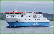 The Northlink Ferry Service between Scrabster and Stromness