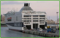 Part of the Grandi Navi Veloci Ferry Fleet La Superba