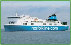 Lagan Viking operates on Norfolkline's route between Liverpool & Belfast