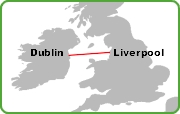 Liverpool Dublin Route