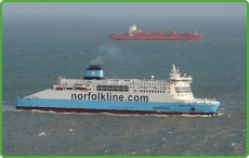 Norfolkline Ferries RoRo Ferry Maersk Delft