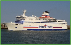 Brittany Ferries RoRo Ferry MV Bretagne