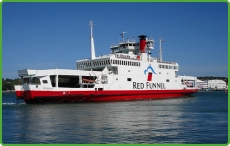 Red Funnel Ferries RoRo Ferry MV Red Eagle
