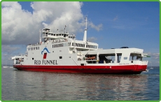 Red Funnel Ferries RoRo Ferry MV Red Falcon