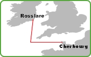 Rosslare Cherbourg Route