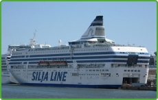 Part of the Silja Line Ferry Fleet MS Silja Serenade