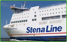 Stena Hollandica on route to Holland