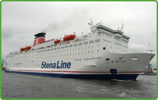 Part of the Stena Line Ferry Fleet Stena Scandinavica