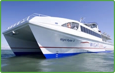 An Isle of Wight Fast Ferry