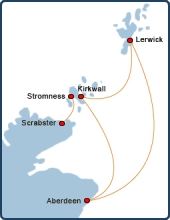 Northlink Ferries Routes